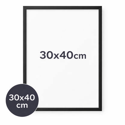 Premium Black Photo Frame